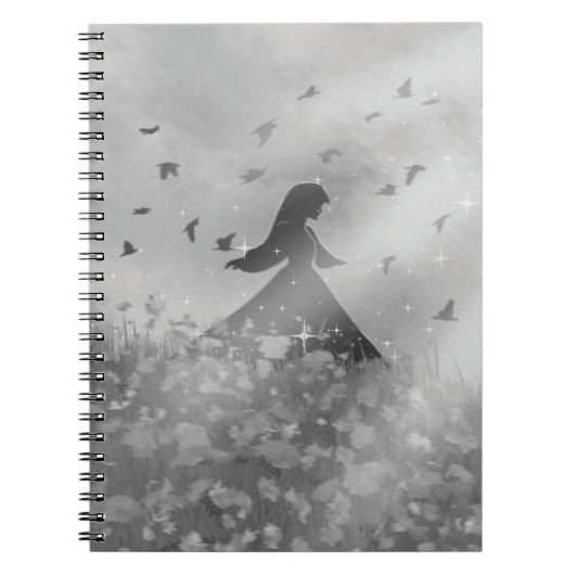 Dancing with birds  notitieboek (Voorkant)