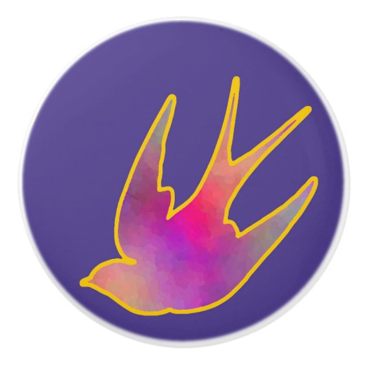 Dancing with the Wind Moonlight Keramische Knop (Voorkant)