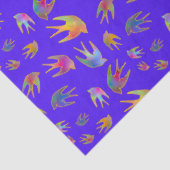 Dancing with the Wind on a Midnight Horizon Tissuepapier (Detail)