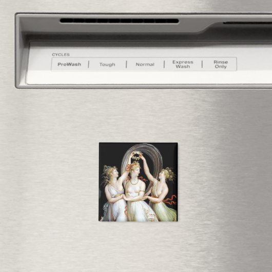 Dancing Women Magnet (Insitu (Vaatwasser))