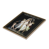 Dancing Women Tile Tegeltje (Zijkant)
