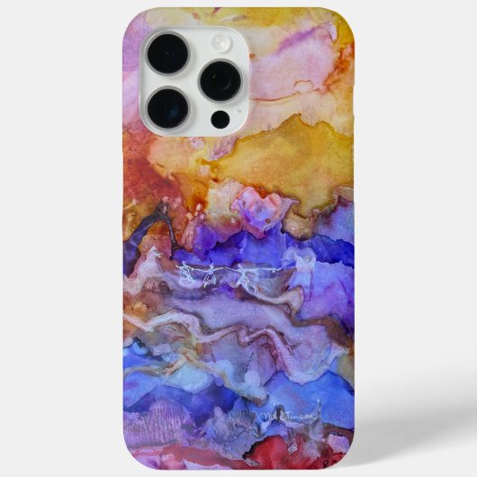 Dancing World Dreamscape Abstract Art Poster Case-Mate iPhone Case (Achterkant)