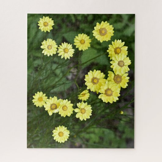Dancing Yellow Daisies Puzzle Legpuzzel (Verticaal)