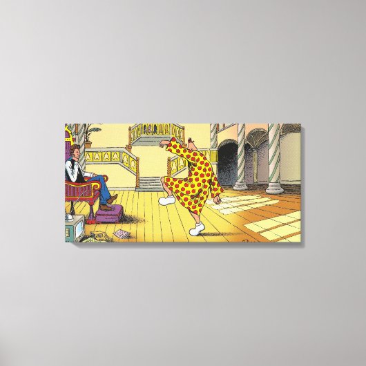 Dancing Zippy Canvas (Voorkant)