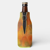 "DANCINGLICHTEN"/DIG.EFFECTS/ORANJE/GEEL/GROEN FLESJESKOELER (Fles Achterkant)