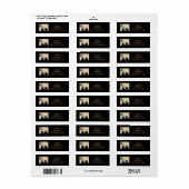 ***DANCKOPEL *** ETIKET HERSTEL ADRES (Full Sheet)