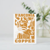 d'Anconia Copper/Copper Logo Briefkaart (Staand voorkant)