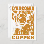 d'Anconia Copper/Copper Logo Briefkaart (Voorkant / Achterkant)