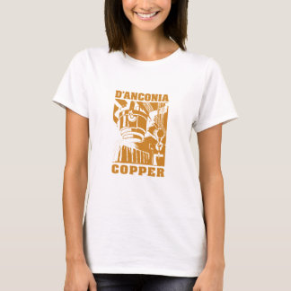 d'Anconia Copper/Copper Logo T-shirt
