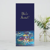 DANCTIE EN MUZIEK IN DE NACHT KAART (Staand voorkant)