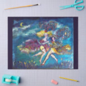 DANCTIE IN DE NACHT Carnival Dancers İn Moonlight Tissuepapier (Craft)