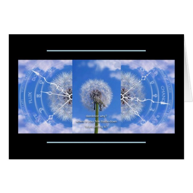 Dandeliakaart (Voorkant Horizontaal)