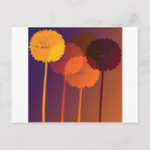 dandeliaklokken briefkaart (Voorkant)