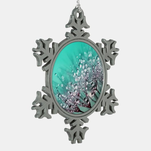 Dandelion_2015_0701 Tin Sneeuwvlok Ornament (Links)