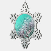 Dandelion_2015_0701 Tin Sneeuwvlok Ornament (Rechts)