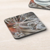 Dandelion Abstract Bier Onderzetter (Linkerzijde)