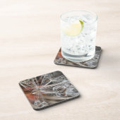 Dandelion Abstract Bier Onderzetter (Rechterzijde)