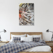 Dandelion Abstract Canvas Afdruk (Insitu (Slaapkamer))