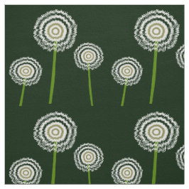 Dandelion Abstract Creative Patterned Fabric Stof