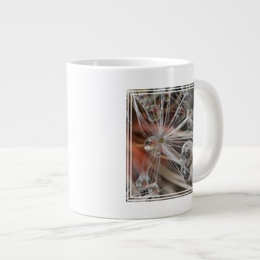 Dandelion Abstract Grote Koffiekop (Voorkant rechts)