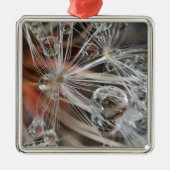 Dandelion Abstract Metalen Ornament (Voorkant)