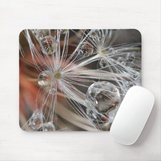 Dandelion Abstract Muismat (Met muis)