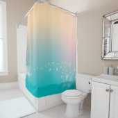 Dandelion achtergrond-dandelion douchegordijn (In situ)