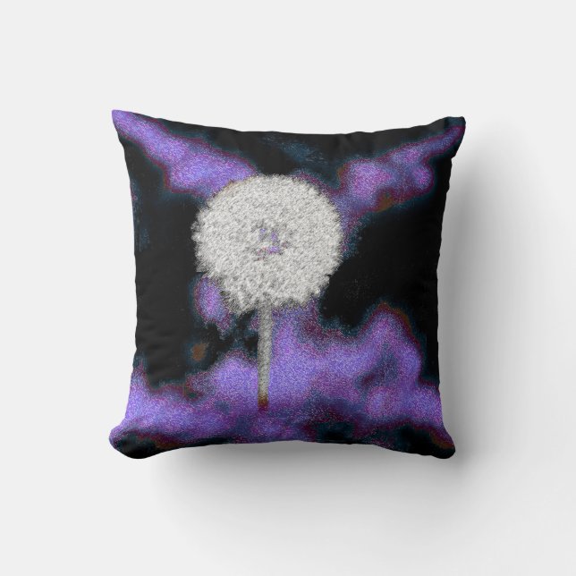 Dandelion Art Decor Pillow Kussen (Voorkant)