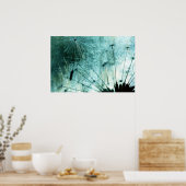 Dandelion Art - Pusteblume Kunst 2012 006 Poster (Keuken)