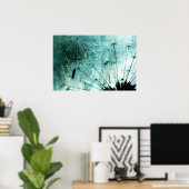Dandelion Art - Pusteblume Kunst 2012 006 Poster (Thuiskantoor)
