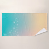 Dandelion background dandelion badhanddoek (Badhanddoek)