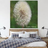 Dandelion Ballerina Canvas Afdruk (Insitu (Slaapkamer))