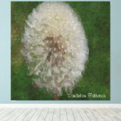Dandelion Ballerina Canvas Afdruk (Insitu (Houten vloer))
