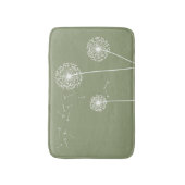 Dandelion Bath Mat (Voorkant Verticaal)