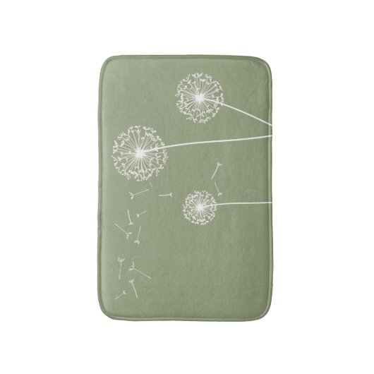 Dandelion Bath Mat (Voorkant Verticaal)