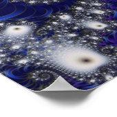 Dandelion Beauful Abstract Fine Art Fractal Poster (Hoek)