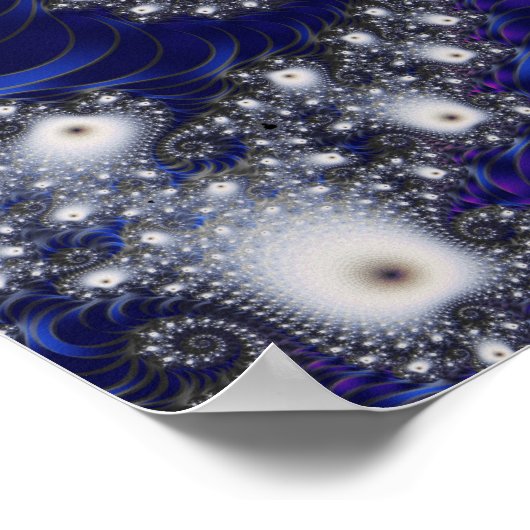 Dandelion Beauful Abstract Fine Art Fractal Poster (Hoek)