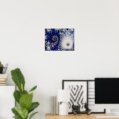 Dandelion Beauful Abstract Fine Art Fractal Poster (Thuiskantoor)