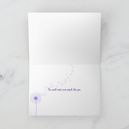 dandelion bedankt (Binnen)