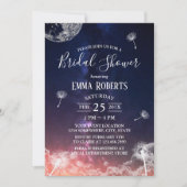 Dandelion Belling Moon & Stars Vrijgezellenfeest Kaart (Voorkant)