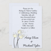 Dandelion Bgloing Kaart (Voorkant / Achterkant)