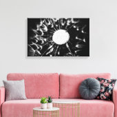 dandelion blacq canvas afdruk (Insitu (Woonkamer))