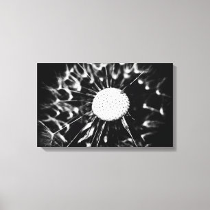 dandelion blacq canvas afdruk