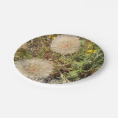 Dandelion-Borden voor fotopapier Papieren Bordje (Gekanteld)