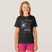 Dandelion Brain Tumor Awareness T-shirt (Voorkant volledig)
