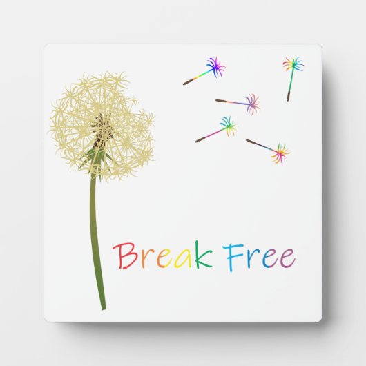 Dandelion Break gratis Fotoplaat (Voorkant)