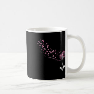 Dandelion Breast Cancer Awareness Roze Ribbon Supe Koffiemok