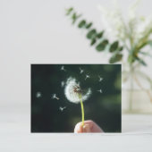 Dandelion Briefkaart (Staand voorkant)