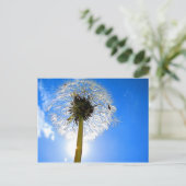 Dandelion Briefkaart (Staand voorkant)