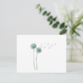 Dandelion Briefkaart (Staand voorkant)